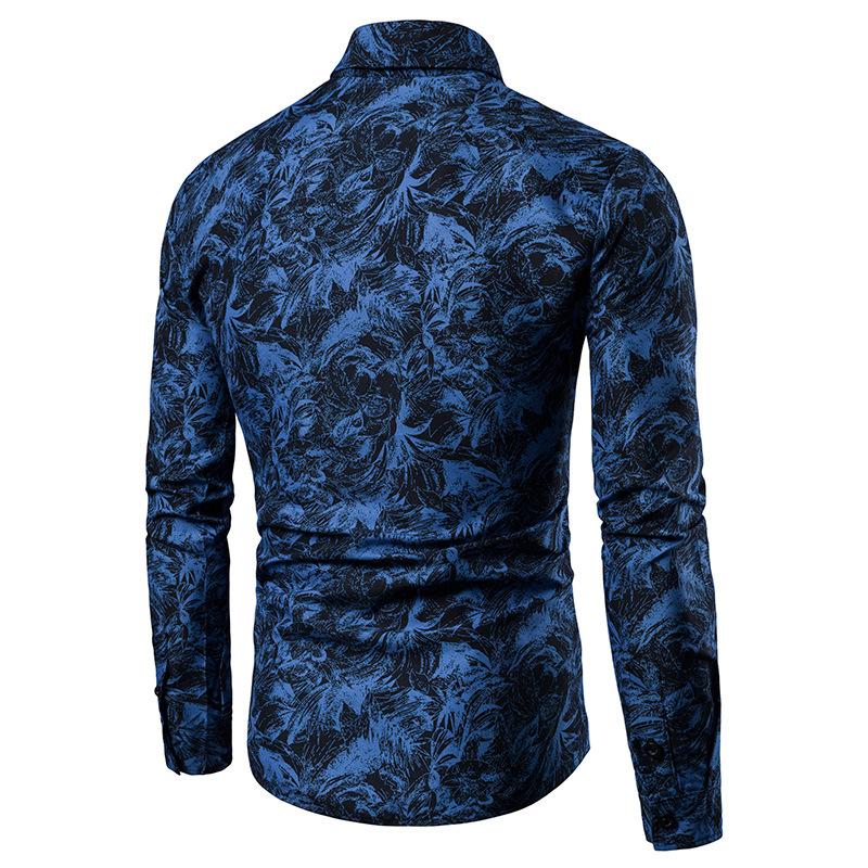2021 Long-Sleeved Hot Selling Printed Shirt