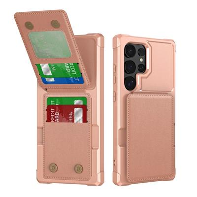 Card Holder Phone Case For Samsung Galaxy S23 S21 FE S25 S24 S22 S20 Plus Note 20 Ultra A55 A35 A15 A54 A34 5G A05 A05S Cover