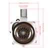 12V/24V 5Kw Luftstandheizung Gebläse Verbrennungsluftgebläse Baugruppe Motor Anlasser Motor Teile Diesel Luftstandheizungen D2 D4 Luftgebläse