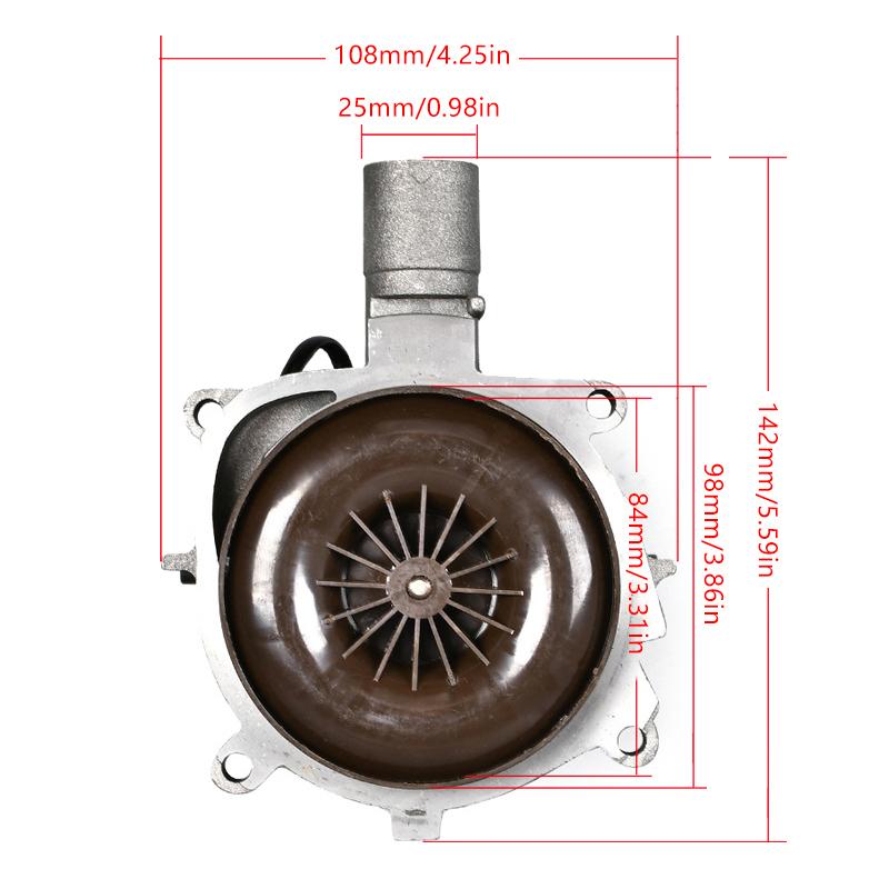 12V/24V 5Kw Luftstandheizung Gebläse Verbrennungsluftgebläse Baugruppe Motor Anlasser Motor Teile Diesel Luftstandheizungen D2 D4 Luftgebläse