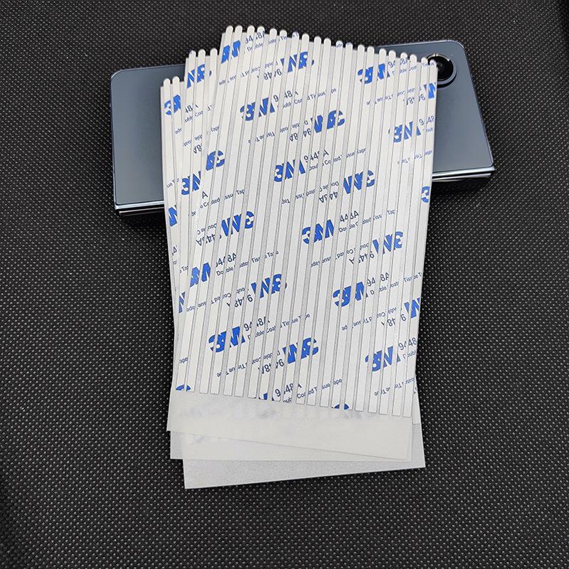 Double-sided Kevlar Carbon Fiber Adhesive Strip for Samsung, Huawei, Vivo, Xiaomi Foldable Screens