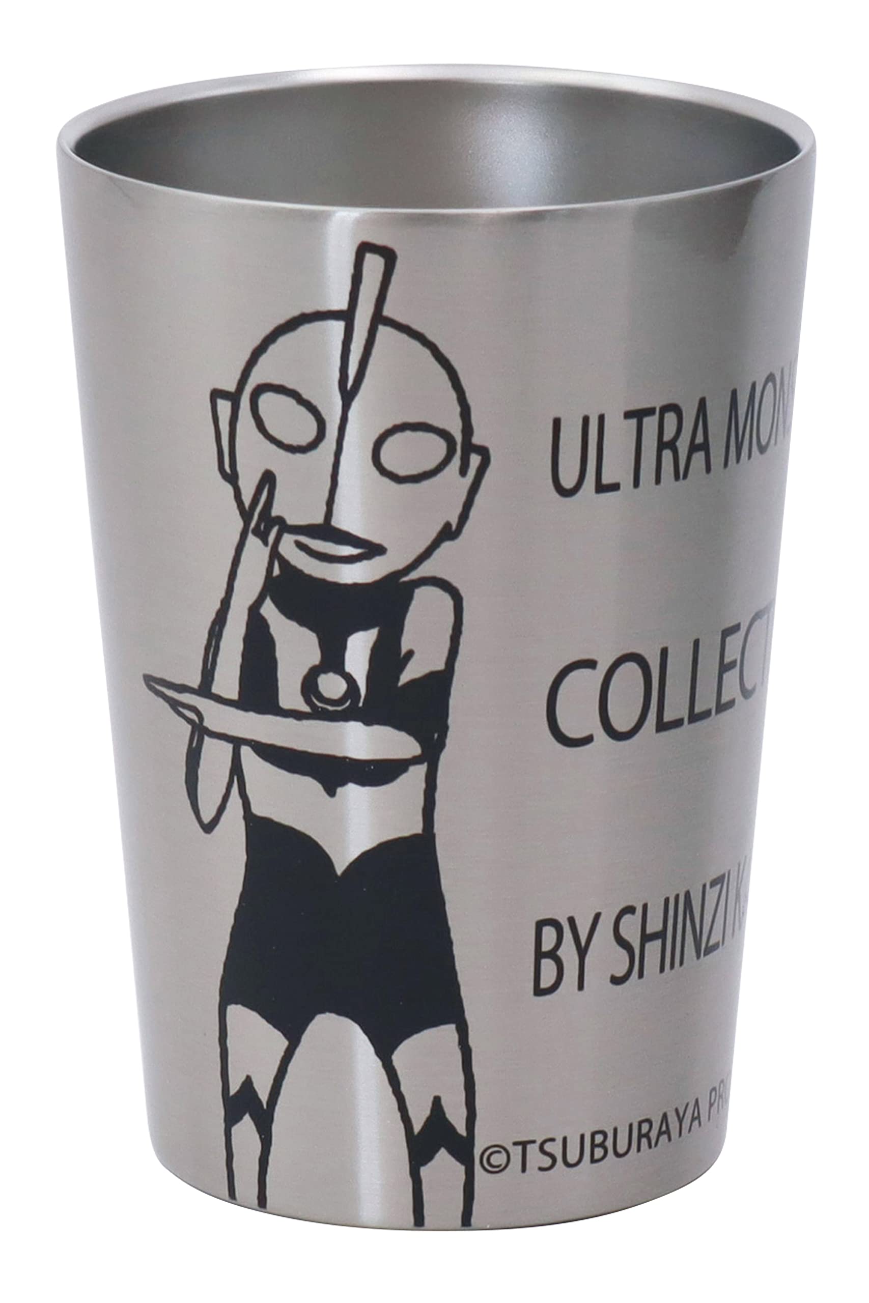 

OGURA Стакан из нержавеющей стали Ультрамен Чашка для кофе из магазина 450 мл Вакуумная изоляция Холодная кружка Ультрамен SV