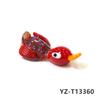 Colorful Cute Glass Duck Mini Figurine Craft Ornament Easter Animal Tiny Statues Home Table Micro Fairy Garden Decor Accessories