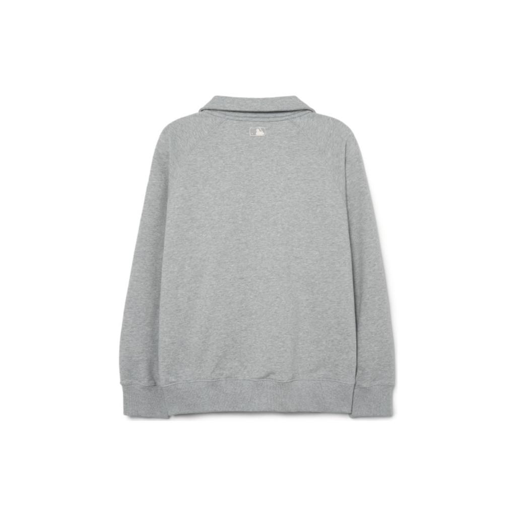 New MLB Sweatshirts Unisex Gray 3AMTB0331-50MGS