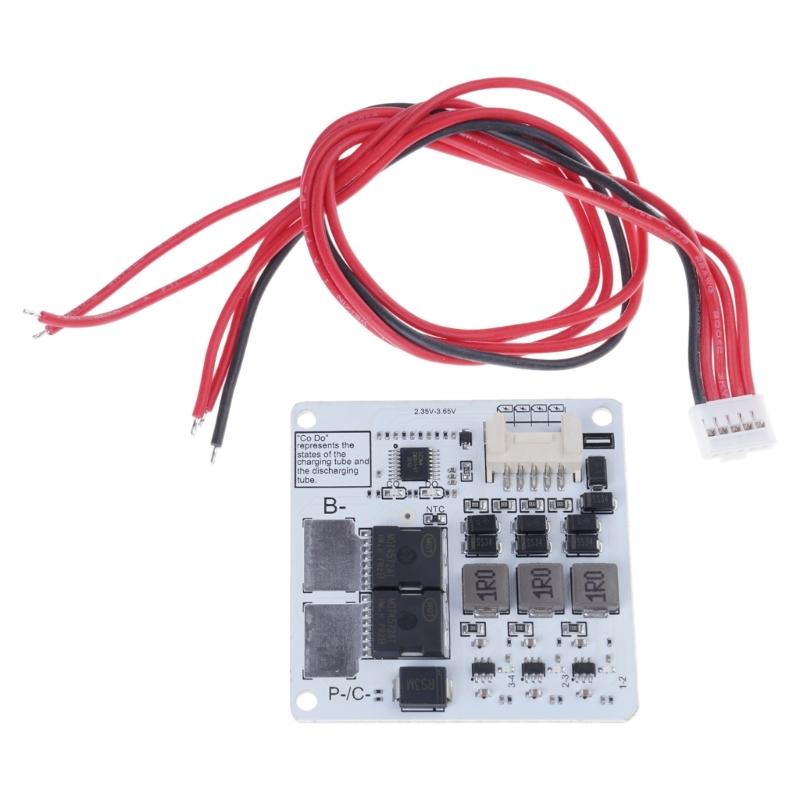 

Intelligent Voltages Balancing Protections Board Voltages Balancing Supporting 4 String Lithium Batteries Up To 20A Current