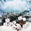 10pcs Party Favors Pack  Christmas Snowmen Balls Toys:Festive Ornaments, Festive Crafts,Holiday Shoppers, Family Celebrations