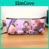 Kpop Demon Hunters Pen Case Large Capacity Pu Storage Bag For Students And Office Use
