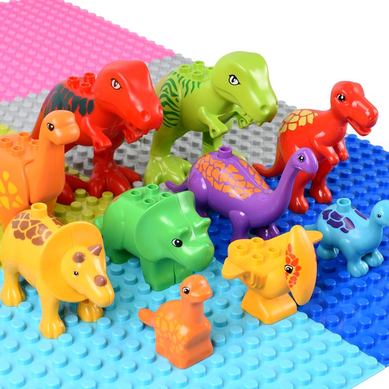 Placă de bază 16*16 puncte pentru cărămizi mari Placă de bază în 9 culori Blocuri de construcție DIY Jucării pentru copii