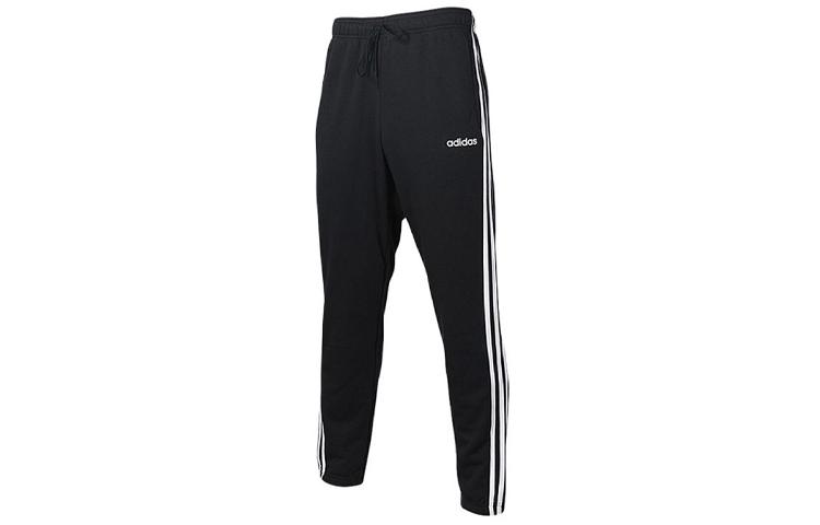 Adidas ESSENTIALS 3 Stripes Knitted Sweatpants Men s Black DQ3078 S