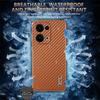 AZNS For Oppo Reno13 5G (Global) Case Electroplating Carbon Fiber Texture PU + TPU Phone Cover