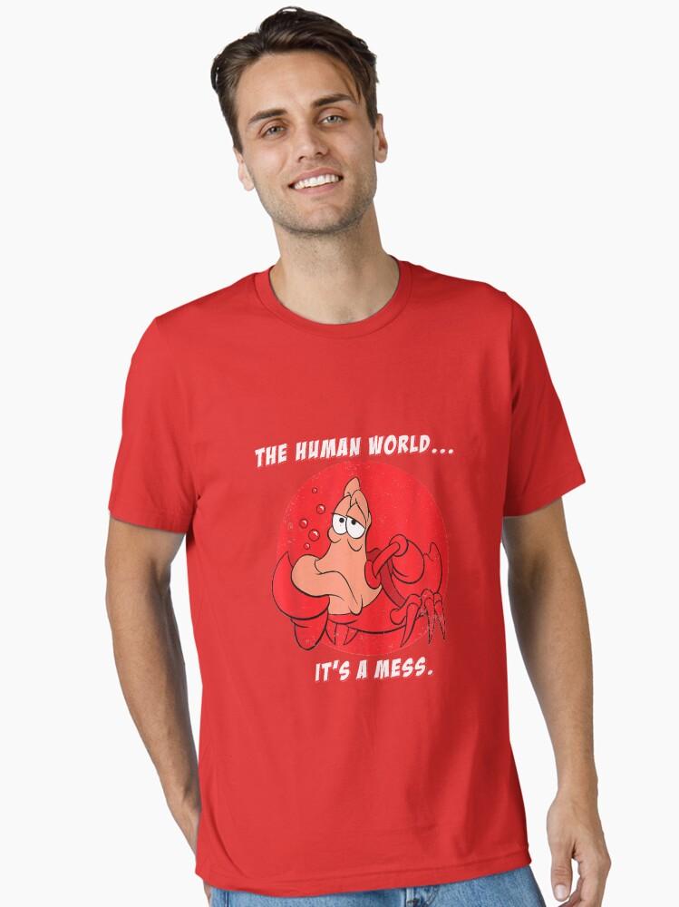 The Little Mermaid The Little Mermaid Sebastian The Human World Essential T-Shirt