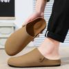 2025 New Men's Half-slip Versatile Fashion Slip-on Slippers Outdoor Comfortable Soft-soled Casual Shoes Designer Men's Slippers