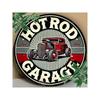 Vintage Hot Rod Garage Metal Wall Art Sign Decor 8x8