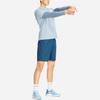 Li-Ning Quick-Dry Cool Breathable Solid Color Logo Print Straight-Leg Fitness Sports Shorts Men Shorts Dark-Star-Blue AKST617-3
