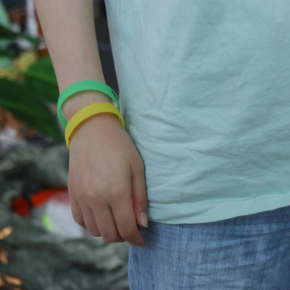 The Dark Luminous Rubber Bracelets Basketball Wristband Silicone Sweat Band Never Give Up Bracelet