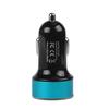 2~5PCS Auto Vehicle Car Dual USB Car Charger QC 3.0 Fast Charging Adapter Cigarette Lighter LED Voltmeter For All Mobile Phone