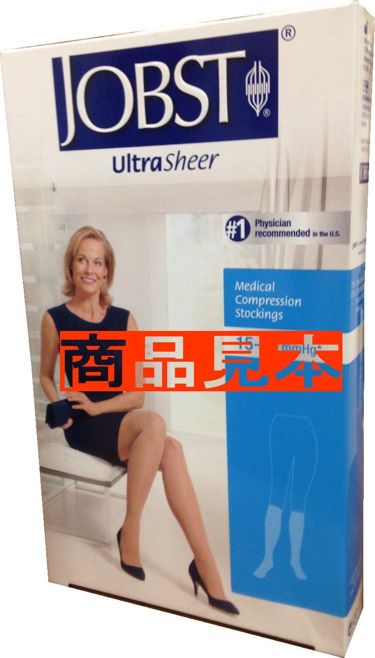 

Чулки Jobst Ultra Sheer 20 силикон Нет (с захватом) Носки/Черный/M JP-U21TMB