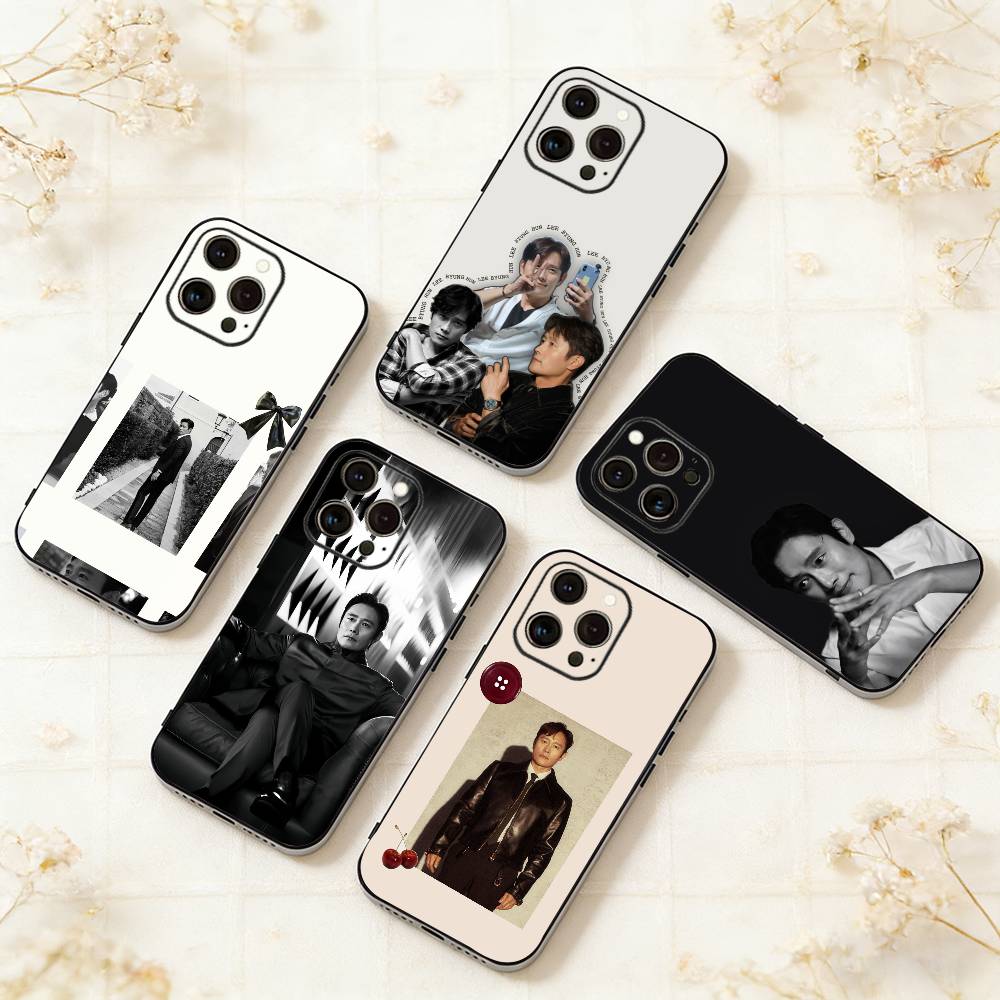 Lee B-Byung H-Hun Actor Phone Case For iPhone 17,16,15,14,13,12,11 Plus,Pro Max,XS,Soft Silicone Black Cover