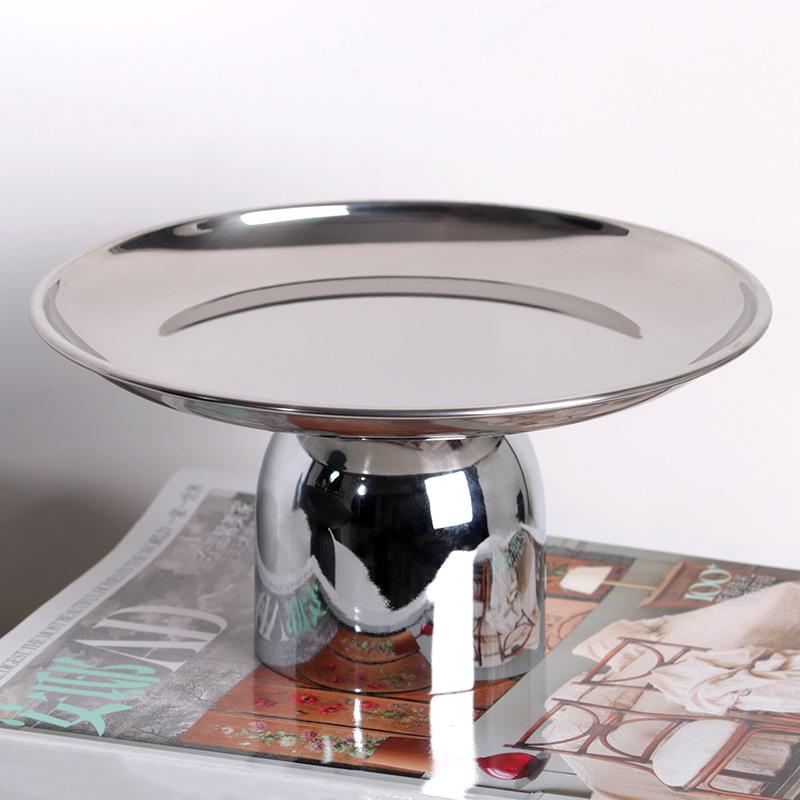 Nordic Minimalist High-Footed Fruit Bowl & Coffee Table Tray for Modern Décor