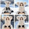 Windproof Winter Balaclava Hat Thick Ear Protection Hat Warm Winter Integrated Cap  Winter