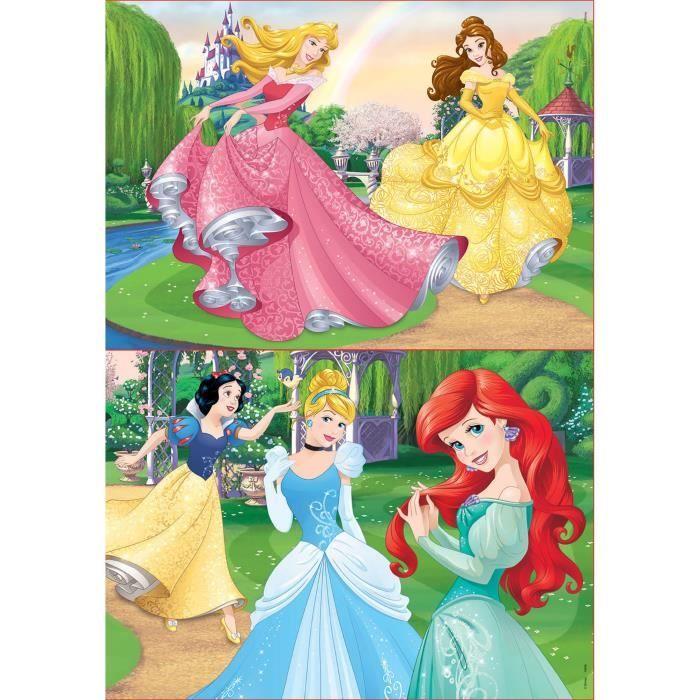 Puzzle Disney Princesses - EDUCA - 2x20 pièces - Pour enfants à partir de 4 ans