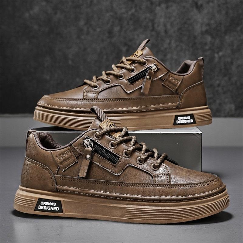 

New Men s Breathable Mesh Loafers Anti-slip Durable Casual Shoes Perfect for Summer Lounging 39 коричневый