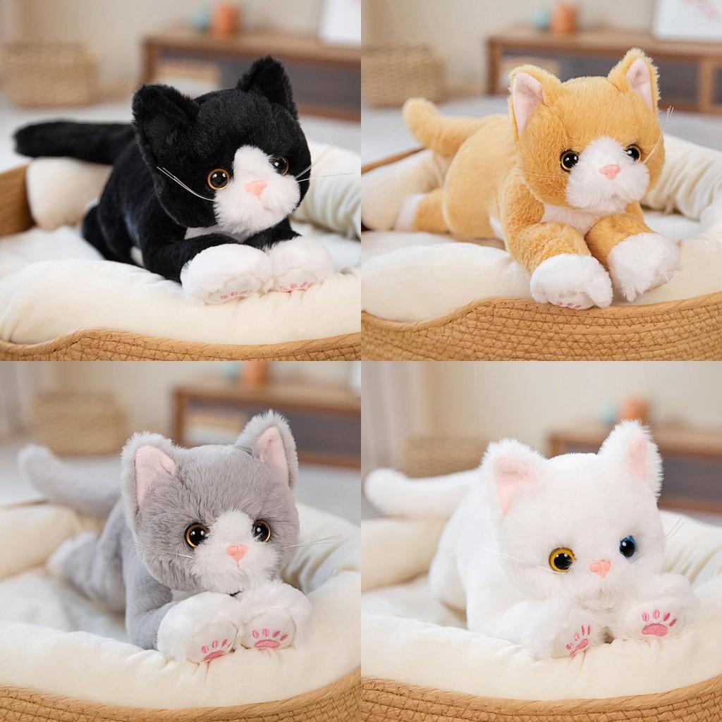 Plush Toy Cat Cartoon Stuffed Animal Doll Bedroom Decoration Kids Gift Cute