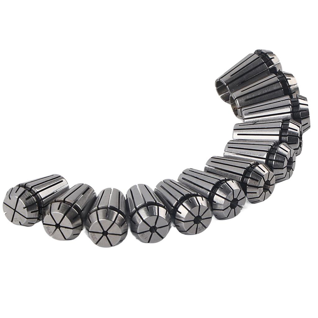 12Pcs Chuck Accurate Spring Set CNC Engraving  Milling Machine Industrial Accessories ER16