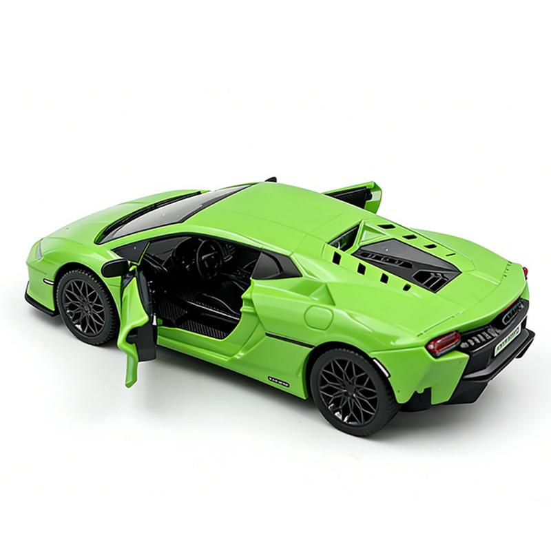 NEW 1/32 Lamborghini Temerario Supercar Alloy Model Car Toy Diecasts Metal Casting Sound and Light Car Toys for Children Vehicle