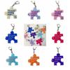 "You Are My Missing Piece" Acrylic Puzzle Text Keychain Multicolour  Versatile   Woman