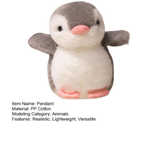 Animal Plush Doll Shoulder Magnet Stuffed Animal Toy Cute Realistic Panda Raccoon Tiger Plushies Birthday Christmas Gifts for Boys Girls