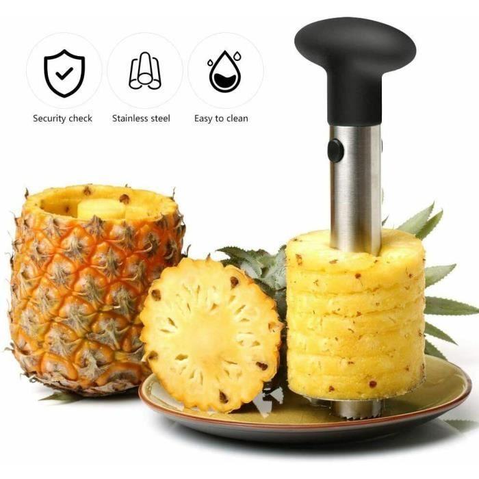 Cupă Ananas Tăietor Ananas Feliator Ananas, Curățător din Oțel Inoxidabil