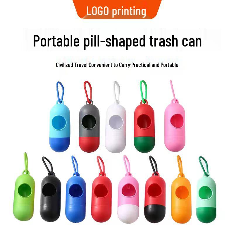 Portable Dog Poop Scooper & Waste Bag Holder