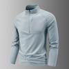 Quick Dry Men's Polo Shirt Stand Collar Pullover Male Long Sleeve Half Zipper Spring Big Size Plus Large 6XL 7XL 8XL Sport Golf