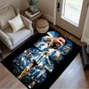 Lionel Messi World Cup Champion Floor Mat Suitable For Living Rooms Foyer Playrooms Dormitory Antislip Rug Decorate Offices