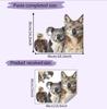 Wolf Koala Eagle Animal Wall Sticker Living Room Window Stickers For Home Decoration Decals