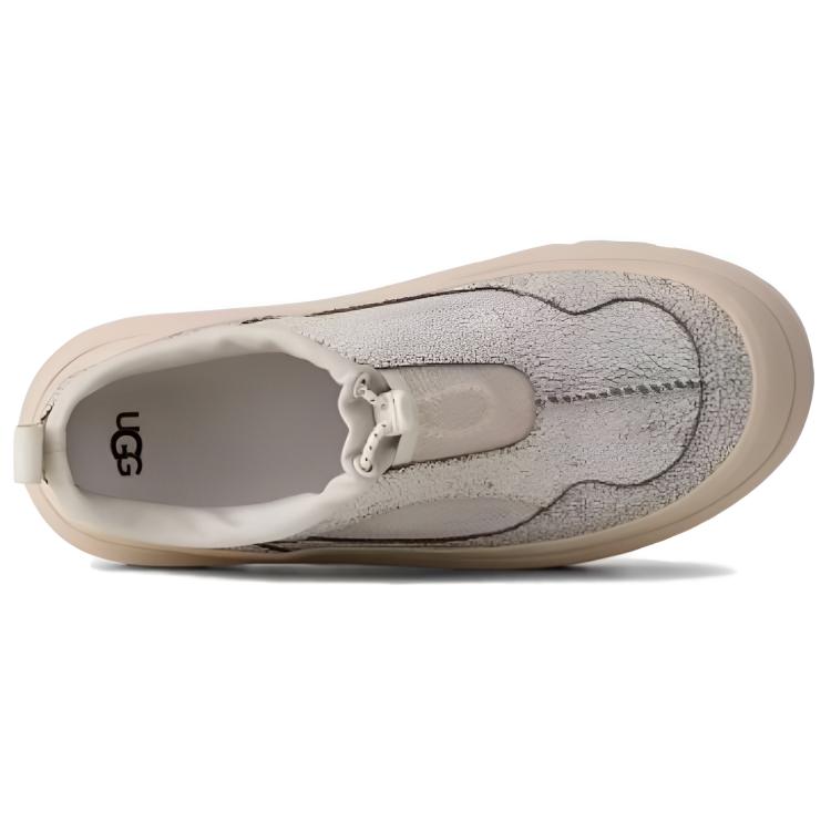 UGG Heritage Utility Axoid Crackle Versatile Fashion Low-Top Casual Shoes Unisex sneaker Light-Gray 1177770-JSM