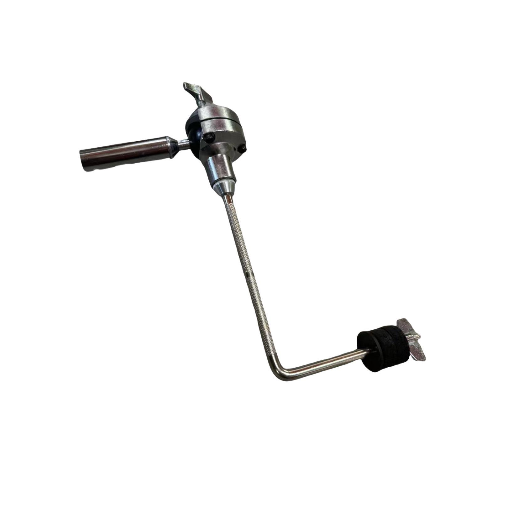 Universal Drum Stand with L-Shaped Hanger and Single Ball Clamp