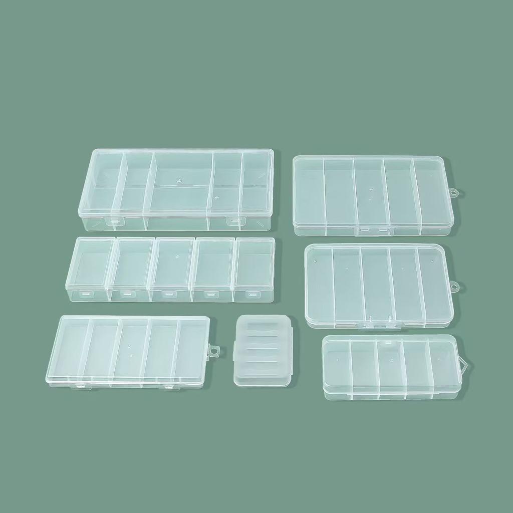 Figure-8 Ring Portable Fishing Gear PP PE Material Small Packaging Storage Box for River Sea Fishing Lure Accessories Made China