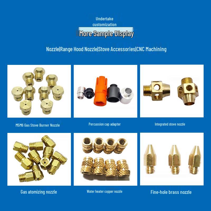 CNC Swiss Lathe Brass Carburetor Hardware Nozzle Carburetor Nozzle