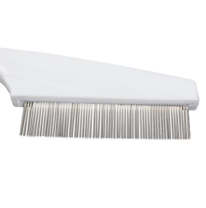 Nettoyage et Baignade pour Animaux Poils Dents Visage Yeux Aiguille Peigne Anti-Puces pour Chats et Chiens pour le Toilettage
