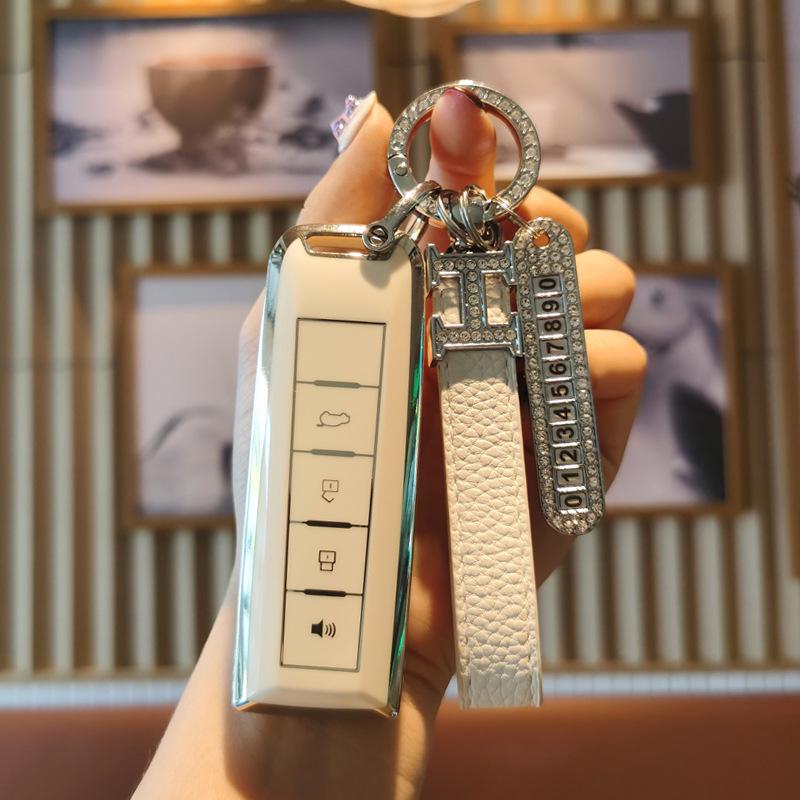 Great Wall Wey Pai Autoschlüsselhülle: Weiche Gummihülle für die Modelle VV7, VV5S, VV6, VV5 und Macchiato