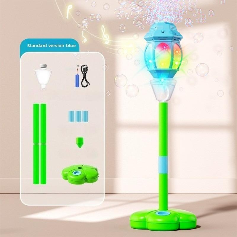 Children's Bubble Street Light Bubble Machine Combination Bubble Stick Bubble Lamp Toy Set