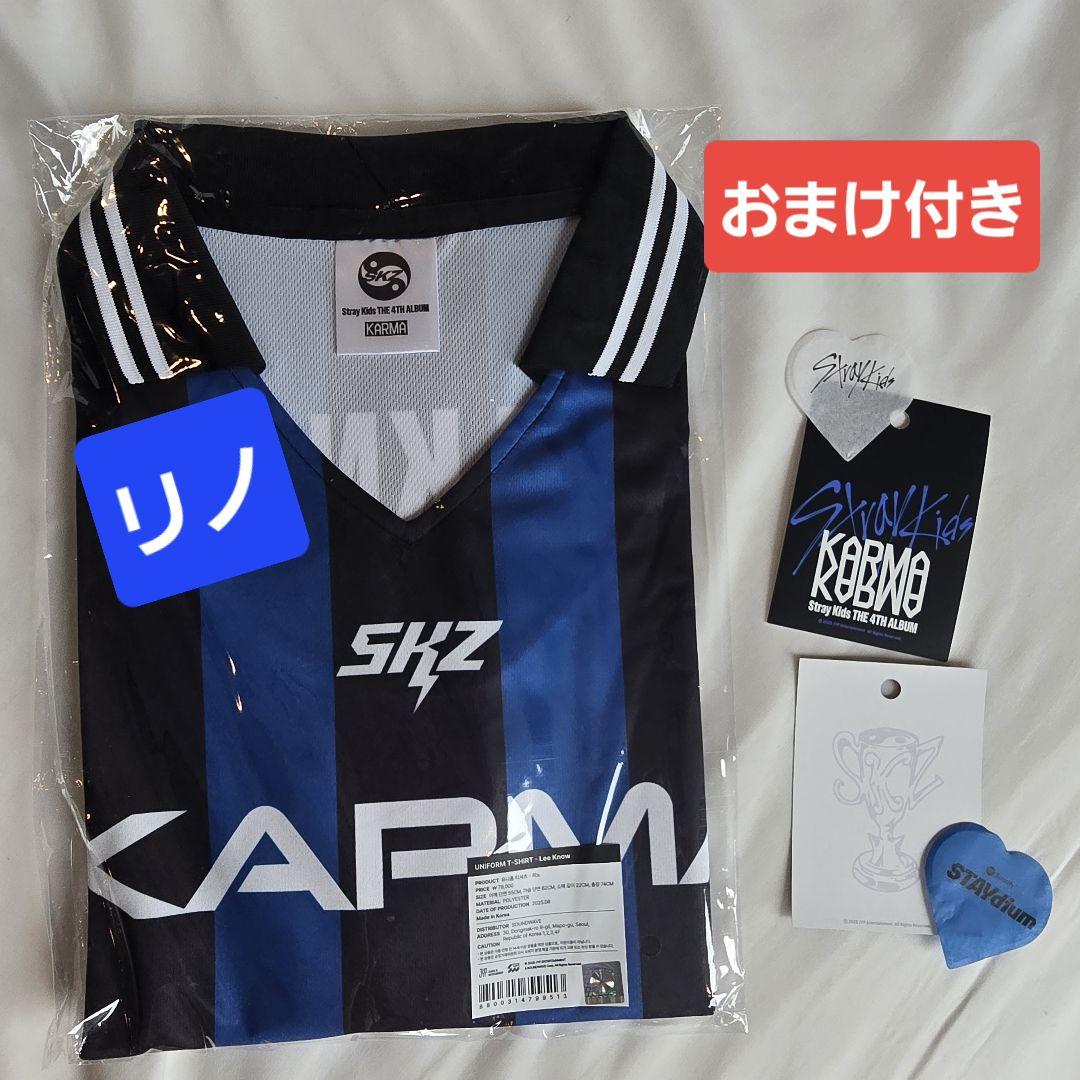 

[Б/У] Stray Kids Корея KARMA Поп-ап Униформа Футболка Рино