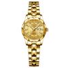 Fashion Luxury Ladies Quartz Watch Luminous Date 3Bar Waterproof Stainless Steel Wristwatch Perfect Gift For Girlfriend Lovers