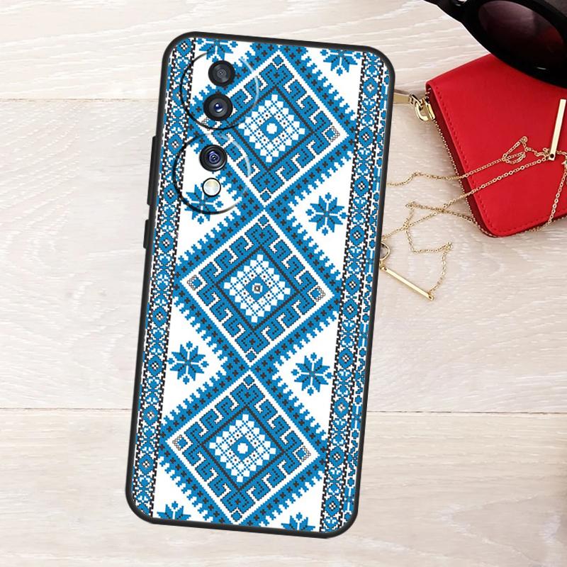 Ukraine Ornament Pattern Case For Honor 400 Pro 200 50 70 90 X9a X9b X9c X9d X8a X8b X8c Magic 7 Lite 5 6 8 Pro Cover