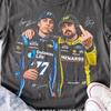 Carson Hocevar Ryan Blaney Comfort Colors Shirt, Vintage Racing Graphic Tee, Fight Brawl Fan Gift, Middle Finger Racing Sweatshirt,