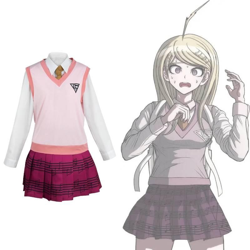 Danganronpa V3 Cosplay Costume For Women With Cotton Fabric For Anime Role Play