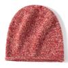 Women's 100% Pure Cashmere Autumn/Winter Versatile Knit Hat - Solid Color, Warm & Stylish