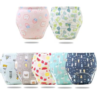Baby Diapers Pure Cotton Reusable Nappies Washable Infants Nappy Underpants